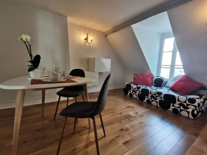 Superbe studio meubl  louer  Paris France  Immobilier 2